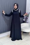 Beyza abaya elbise  Siyah