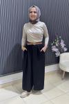 Etek pantolon  Siyah